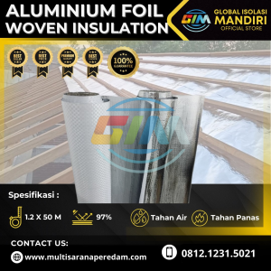 Aluminium Foil Woven Insulation MultisaranaPeredam 1