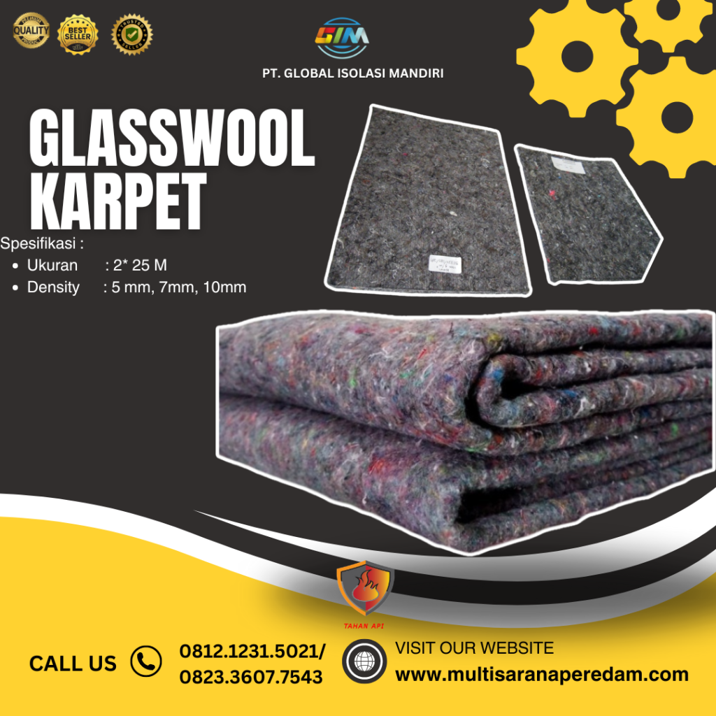 Glasswool Karpet 2