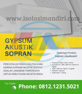 GYPSUM AKUSTIK MURAH DAN BERKUALITAS 3 GypsumAkustik7