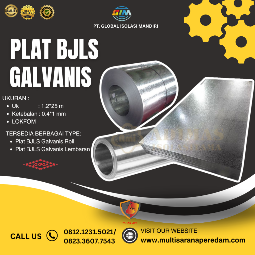 PLAT BJLS GALVANIS3