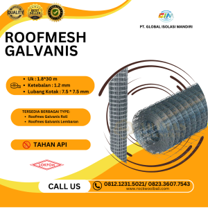 ROCKWOOLBALI ROOFMESH GALVANIS 1