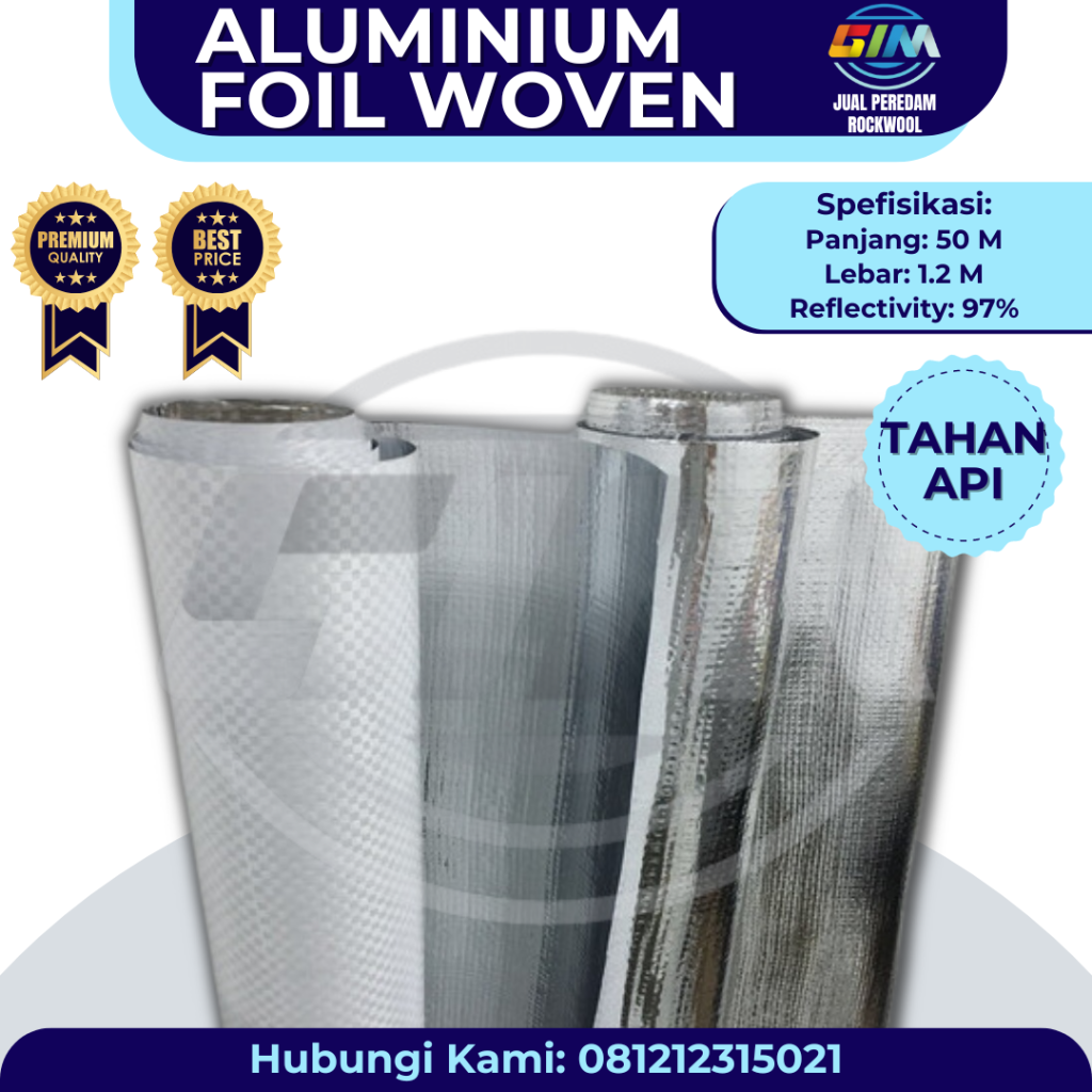 aluminium foil woven jpr